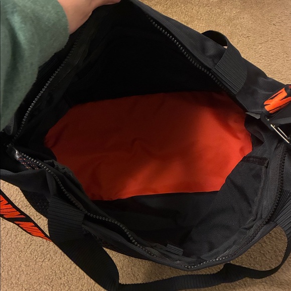 Nike Black Tote with Orange Strap - Picture 5 of 10